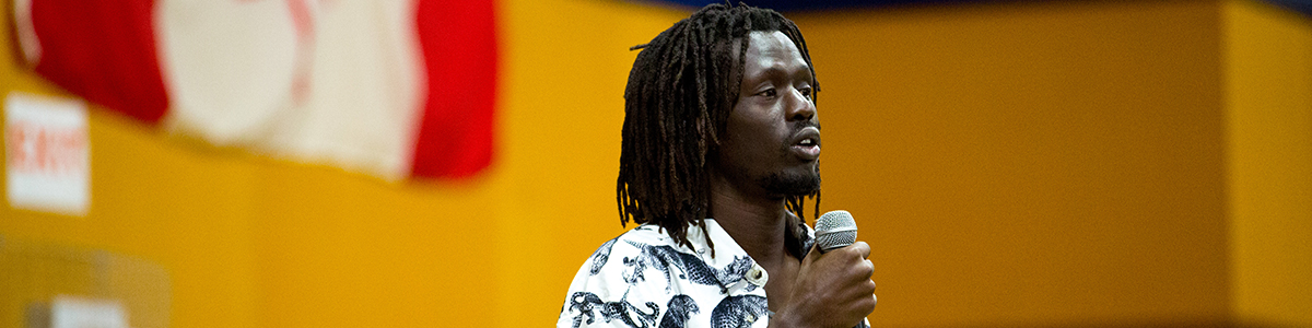 Speaker Series Emmanuel Jal